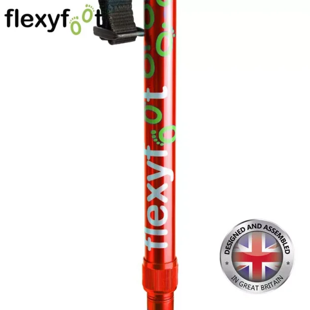 flexyfoot telescopic walking stick adjustable