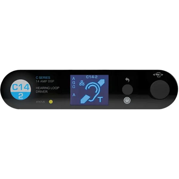 ampetronic-c14-2 multiLoop hearing loop driver display