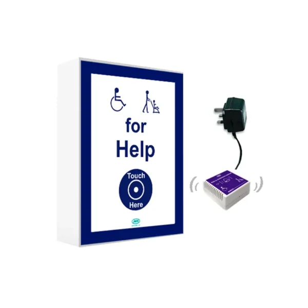 through glass touch for help dda alerter
