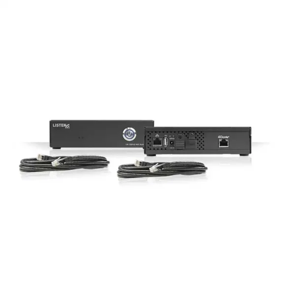 listen everwhere-2 channel wi-fi audio server dante