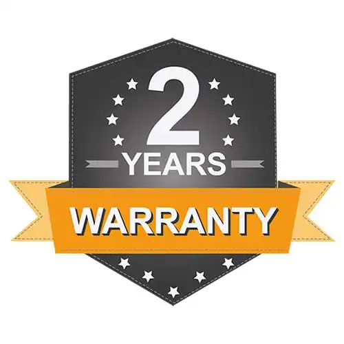 2 years warranty