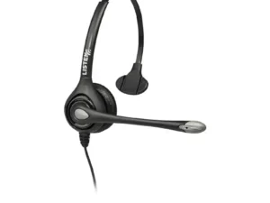 headset 2 ear speaker-w boom mic