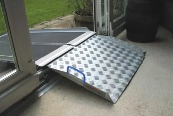 doorline multi threhold ramp in use image