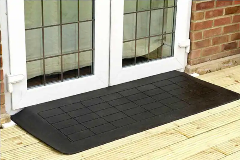 doorline neatedge rubber door threshold ramp in use_2 image