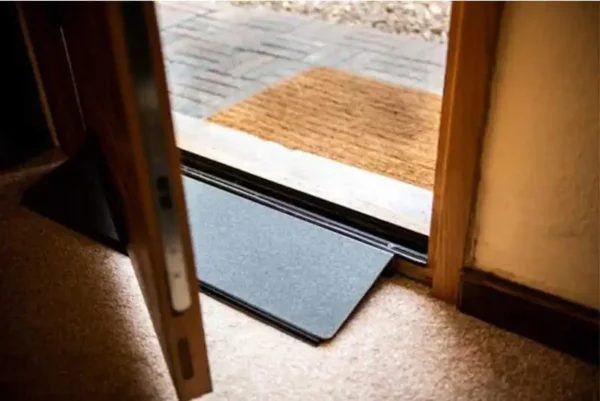 Doorline Variwedge threshold ramp adjustable height application