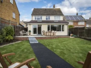 rollout trackway garden image