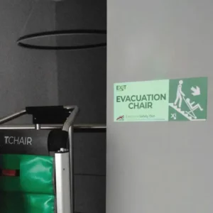 Exitmaster Evacuation Chair Wall Sign