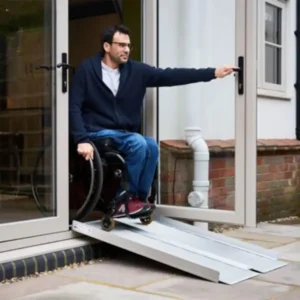 metro folding aluminium ramp