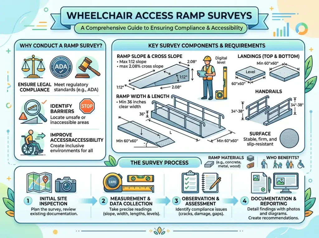 wheelchair access ramp surveys info graphics 800 x 600